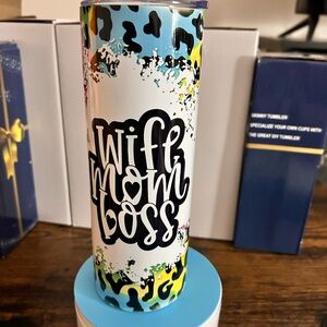 Colorful Leopard Print Tumbler